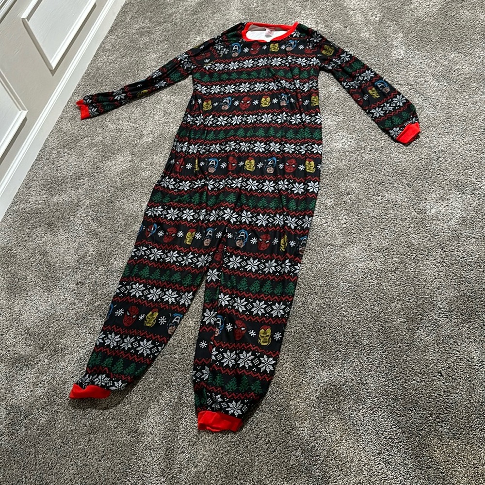 Men’s Large/XL marvel onesie pajamas